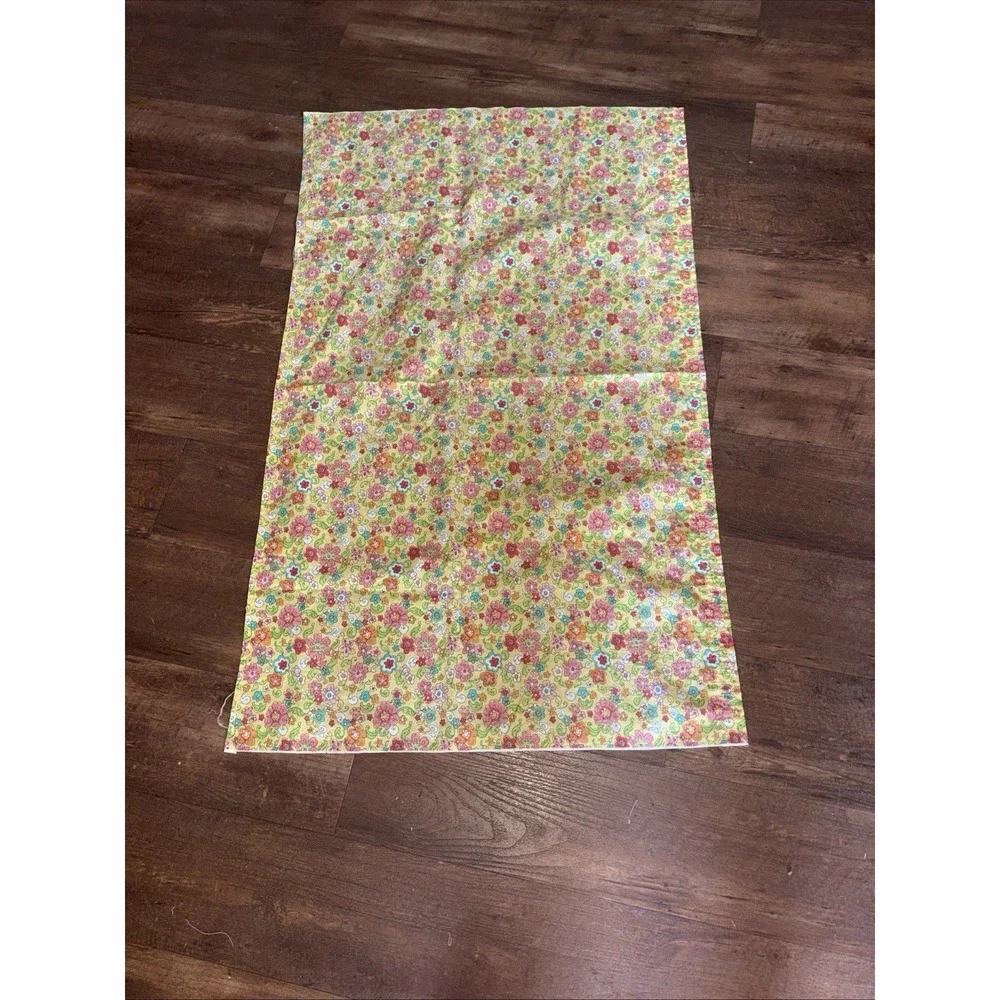 Scarlette's Designs Vintage Floral Valance Curtain Multicolor Cotton 45x28